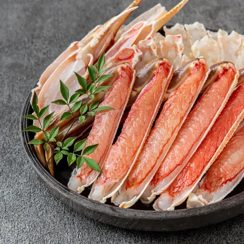 関門海　ズワイガニカット済み　500g×5パックお得セット
